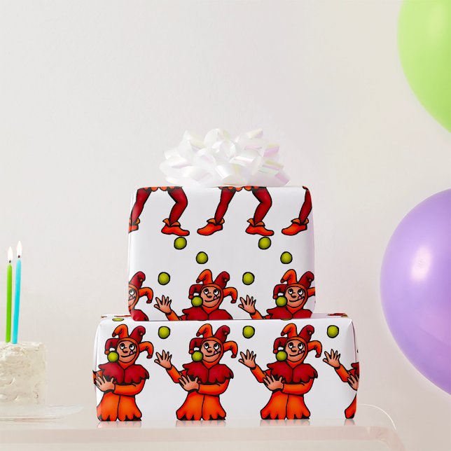 Juggler Wrapping Paper (Creator Uploaded)