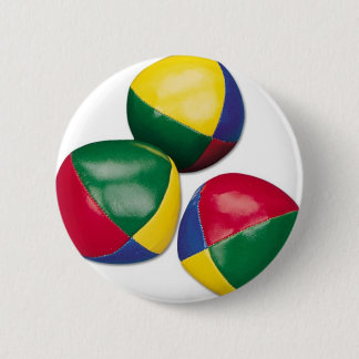 juggling-bean-balls 6 cm round badge