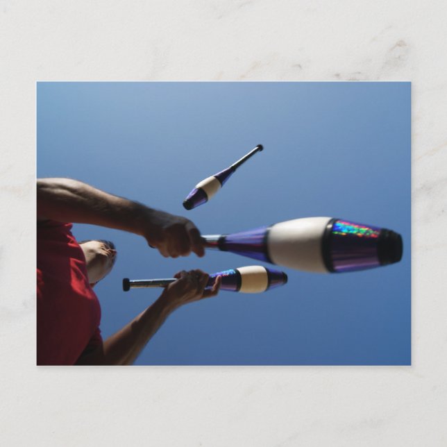 Juggling Postcard (Front)