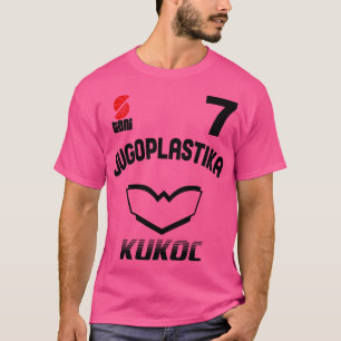 Jugoplastika Yugoslavia Croatia Retro Toni Kukoc B T-Shirt