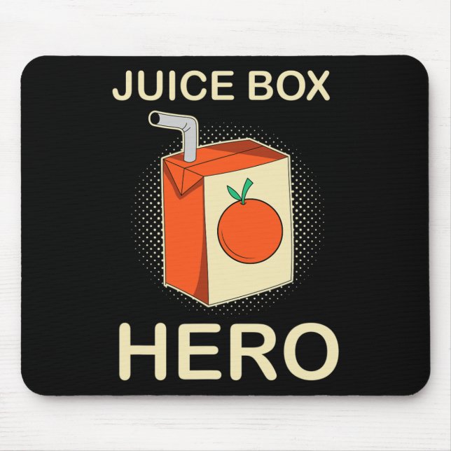 Juice Box Hero Diabetes Awareness Month  Mouse Pad (Front)