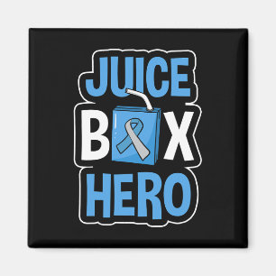 Juice Box Hero Diabetes Blue Ribbon Diabetic Ketoa Magnet