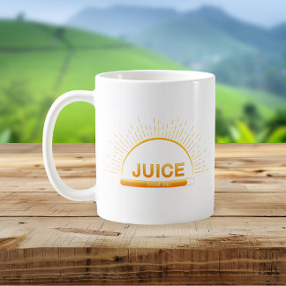 Juice Good Day Orange Yellow Mug