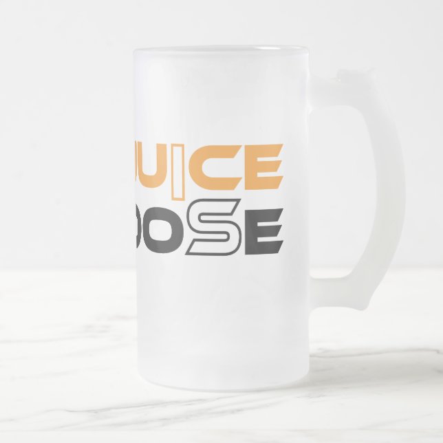Juice is Loose Frosted Mug (Right)