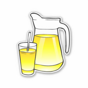 Juice jug and glass tumbler