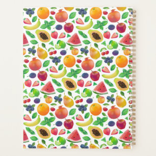 Juicy bright fruits  planner