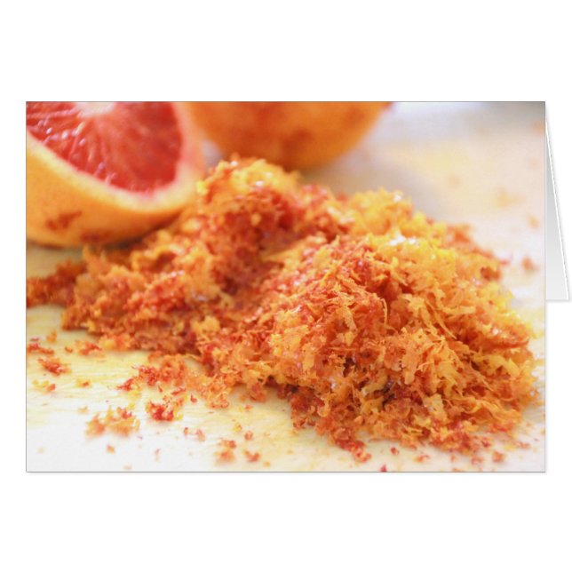 Juicy Citrus Blood Oranges and Zest (Front Horizontal)