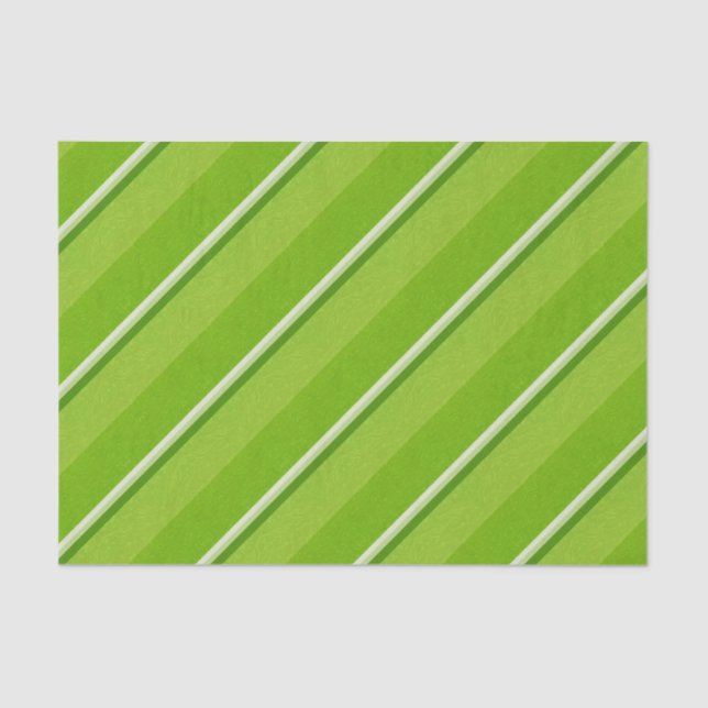 Juicy Citrus Lime Fruit Slice Colours Tissue Paper (Front)