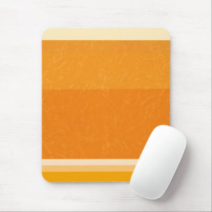 Juicy Citrus Orange Fruit Slice Colours Mouse Pad