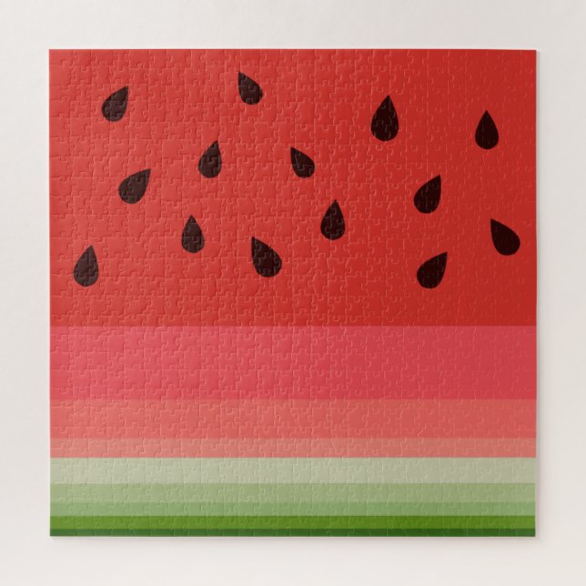 Juicy Delicious Ripe Watermelon Jigsaw Puzzle (Vertical)