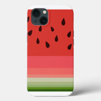Juicy Delicious Ripe Watermelon With Seeds Design
