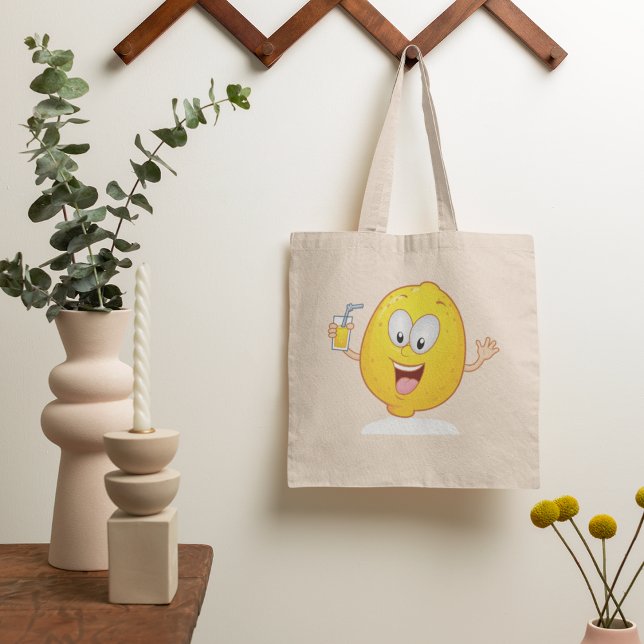 Juicy Lemon Drink Tote Bag (Creator Uploaded)