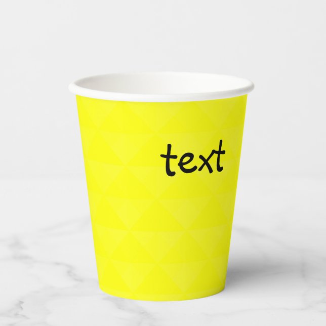 Juicy lemon  paper cups (Front)