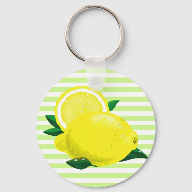 Juicy Lemons Keychain (Front)