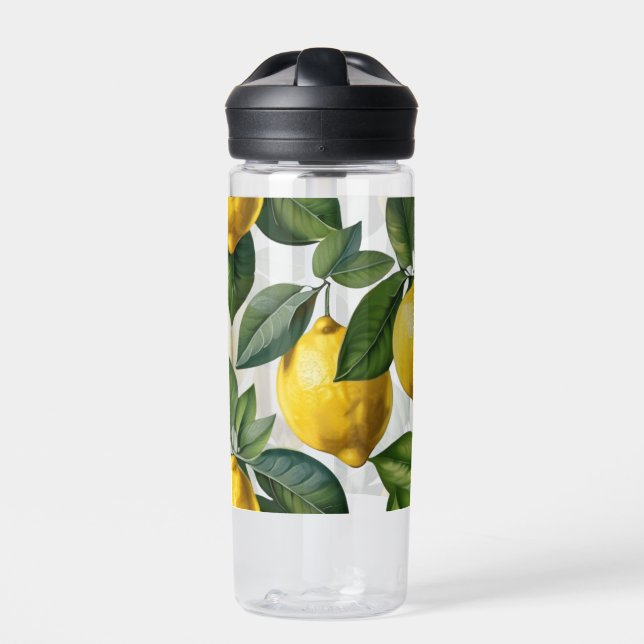Juicy lemons  water bottle (Front)