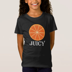 Juicy Orange - Girls' Bella+Canvas Jersey T-Shirt