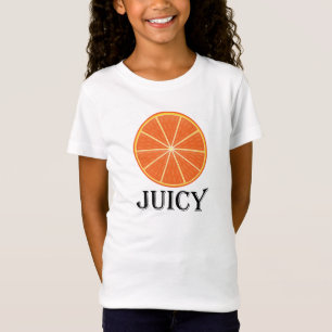 Juicy Orange - Girls' Bella+Canvas Jersey T-Shirt T-Shirt