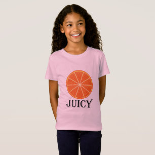 Juicy Orange - Girls' Fine Jersey T-Shirt