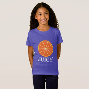 Juicy Orange - Girls' Fine Jersey T-Shirt