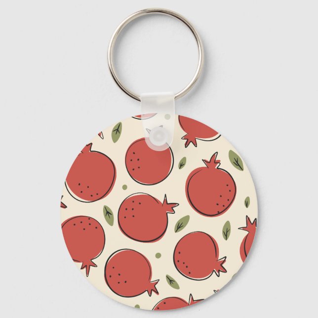 Juicy pomegranate key ring (Front)