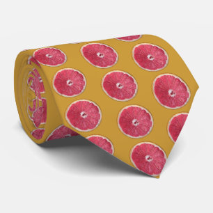Juicy Red Grapefruit Tie