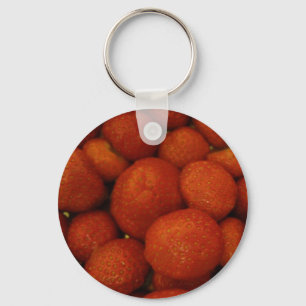 Juicy Strawberries Keychain