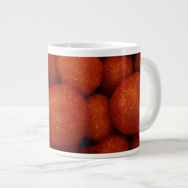 Juicy Strawberries Mug (Front Right)