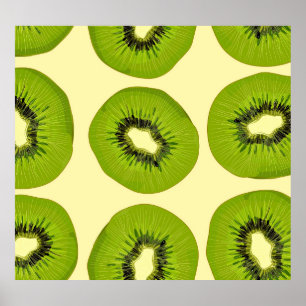 Juicy Tropical Fruits: Vibrant Summer Poster