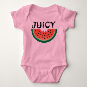 Juicy Watermelon - Baby Jersey Bodysuit Bodysuit