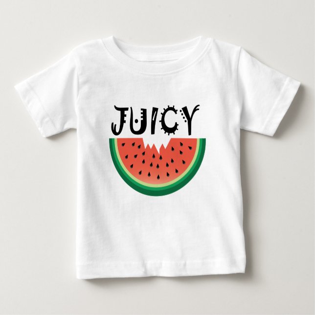 Juicy Watermelon - Baby Sleeveless Dress Baby T-Shirt (Front)