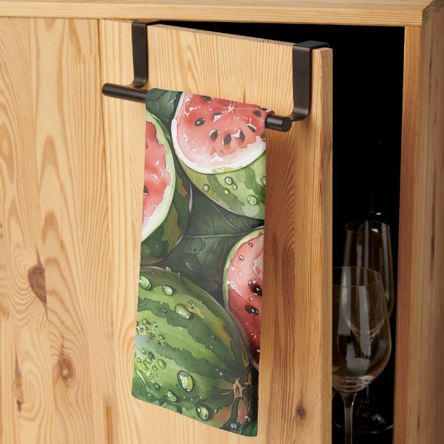 Juicy Watermelon Kitchen Towel (Thirds Fold)