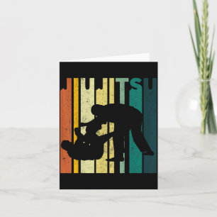 Jujitsu BJJ Martial Art MMA Brazilian Jiu Jitsu Card