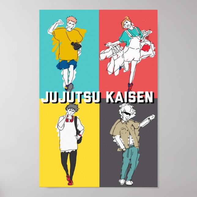 Jujutsu Kaisen Original Poster (Front)