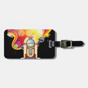 Juke Box Luggage Tags