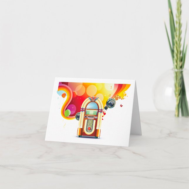 Juke Box Music Note Cards (Creator Uploaded)