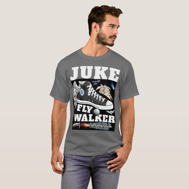 Juke Fly Walker Sneaker Class Space T-Shirt (Front Full)