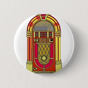 Jukebox 6 Cm Round Badge