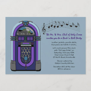 Jukebox Invitation