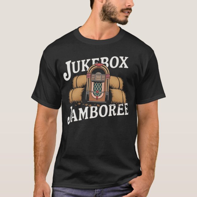 Jukebox Jamboree - Country Music Gifts T-Shirt (Front)