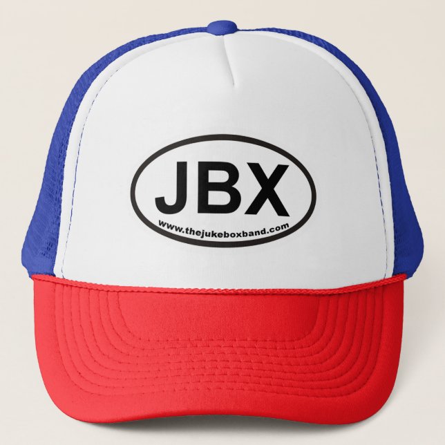 Jukebox "JBX" Trucker Hat - Many Colours (Front)