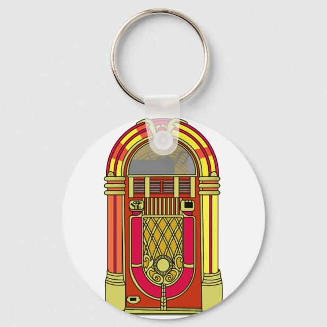 Jukebox Key Ring (Front)