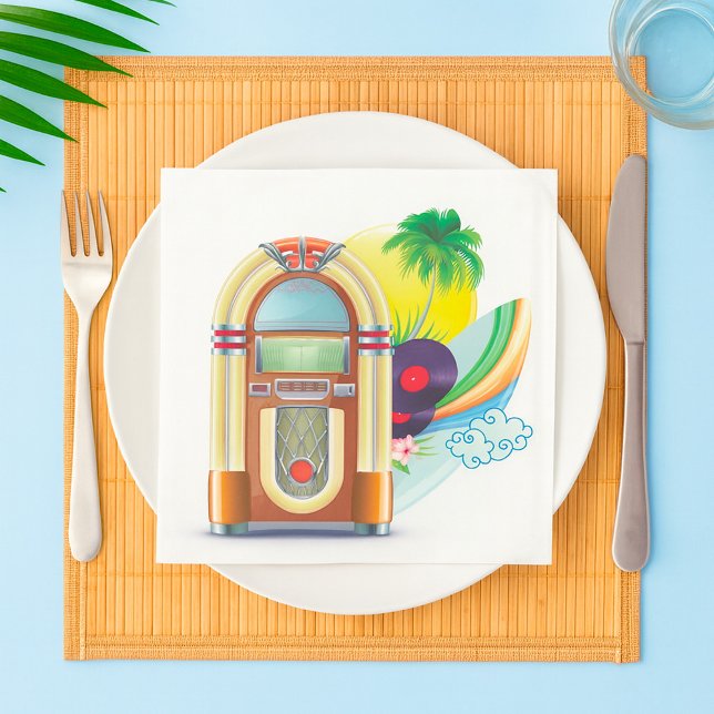 Jukebox Music Napkin (Creator Uploaded)