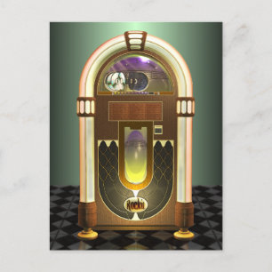 Jukebox Postcard