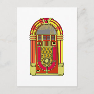 Jukebox Postcard
