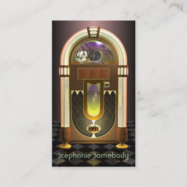 Jukebox Profile Card (Front)