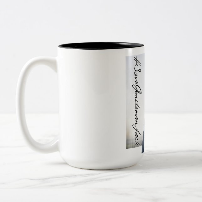 Jul Munne Exclusive Two-Tone Gentleman Jack Mug (Left)