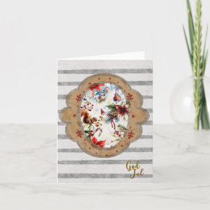 Jul Vykort Holiday Card