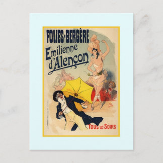 Jules Chéret,advertisment,1890 Postcard