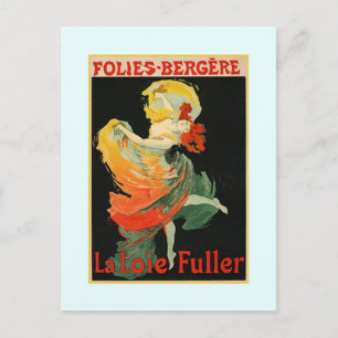 Jules Chéret advertisment,1893 Postcard