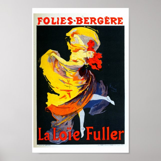 Jules Cheret-Folies Berger Poster (Front)
